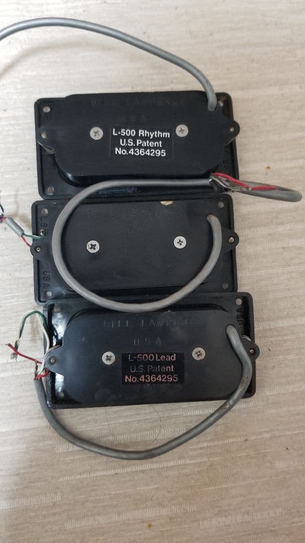 Bill Lawrence L-500 Rhythm,Lead,センター（レア）