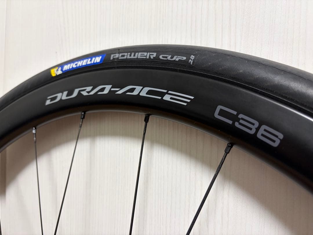 【訳あり】SHIMANO DURA-ACE WH-R9270-C36-TL 前後