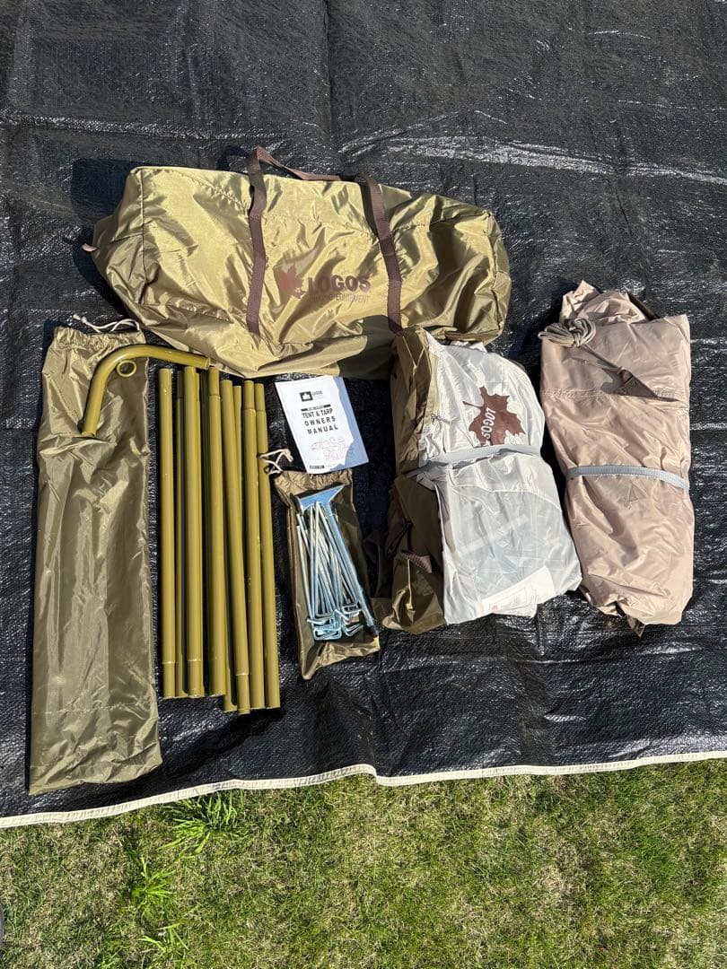 ロゴス　テントTradcanvas Vポール