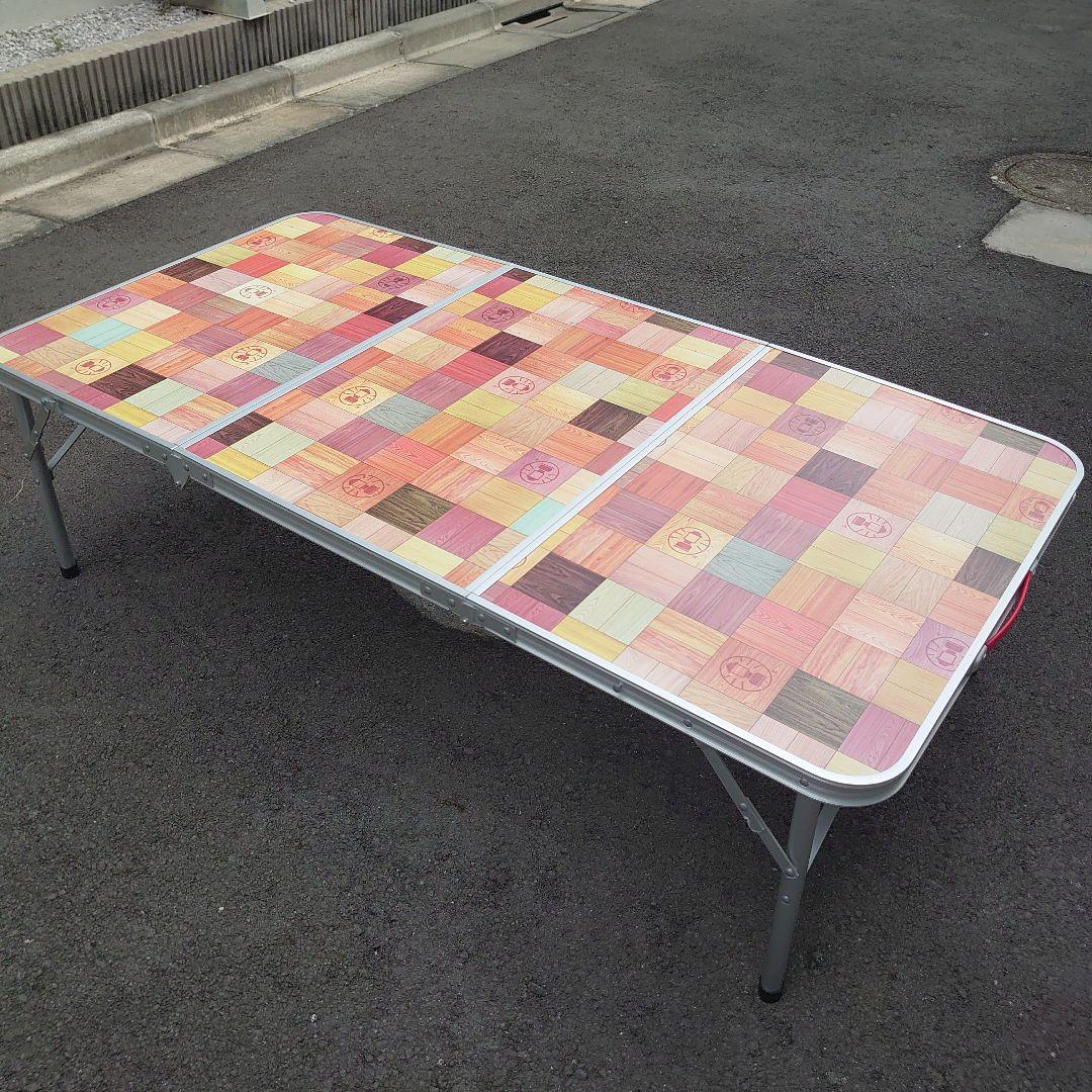 コールマン(Coleman) ナチュラルモザイクリビングテーブル 140プラス