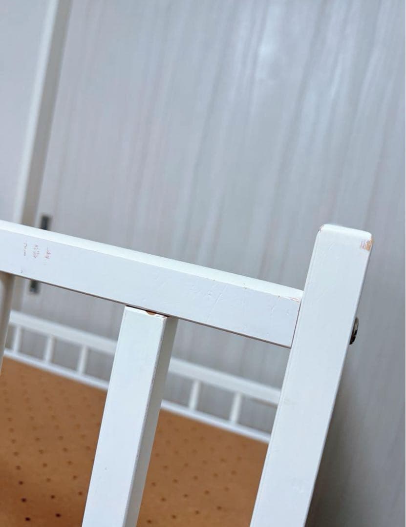 ワンタッチハイベッドプチ【ホワイト　900×600】 ベビーベッド ハイタイプ