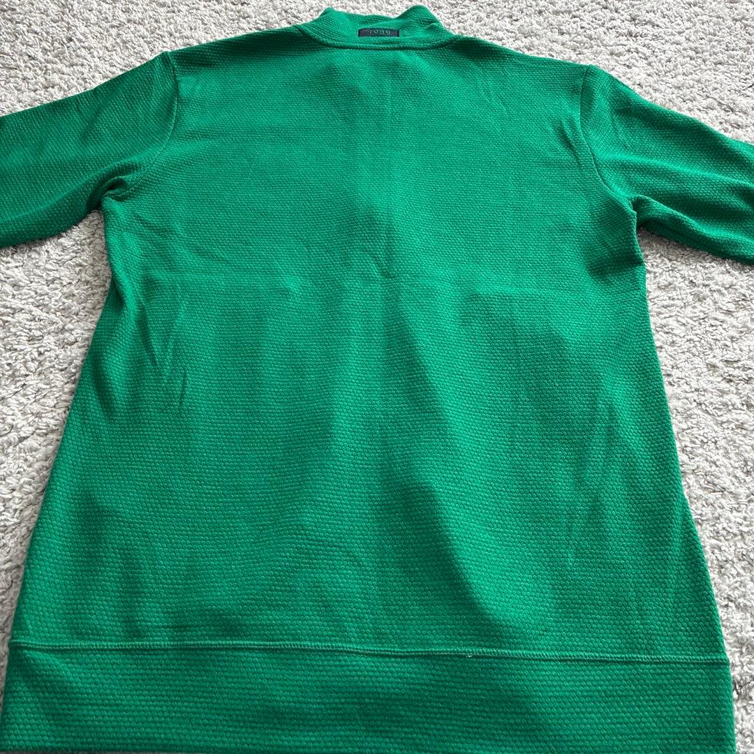 PEARLY GATESメンズ グリーン フルジップ