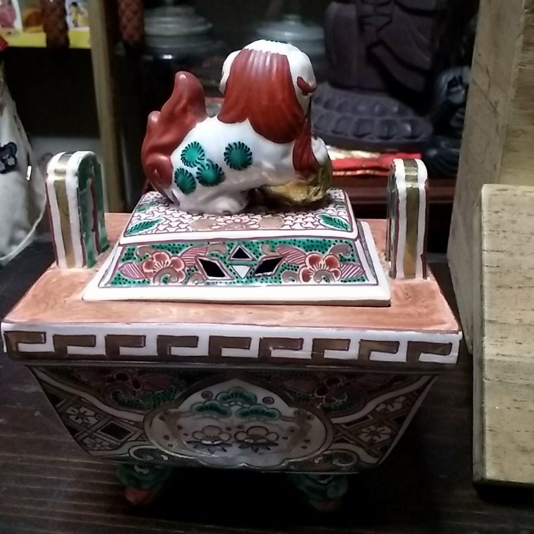 古九谷錦手香炉