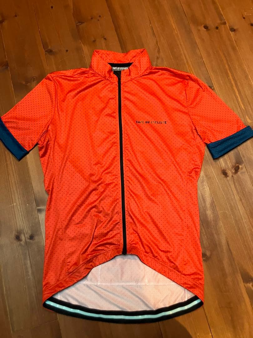 Cafe du cyclisteサイクルジャージ オレンジ M