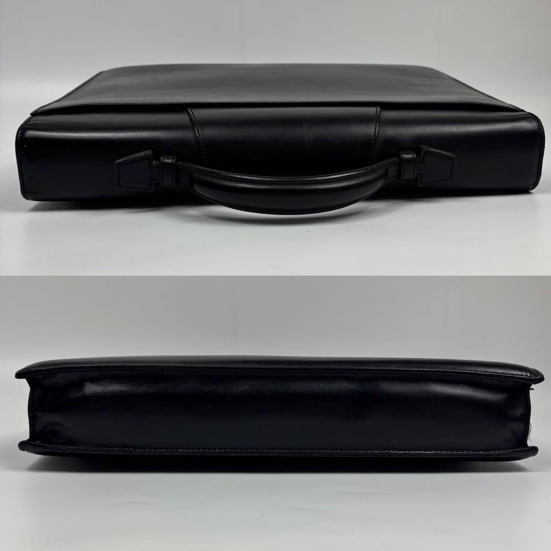 【希少】カルティエ パシャ ブリーフケース 自立 A4収納 ブラック