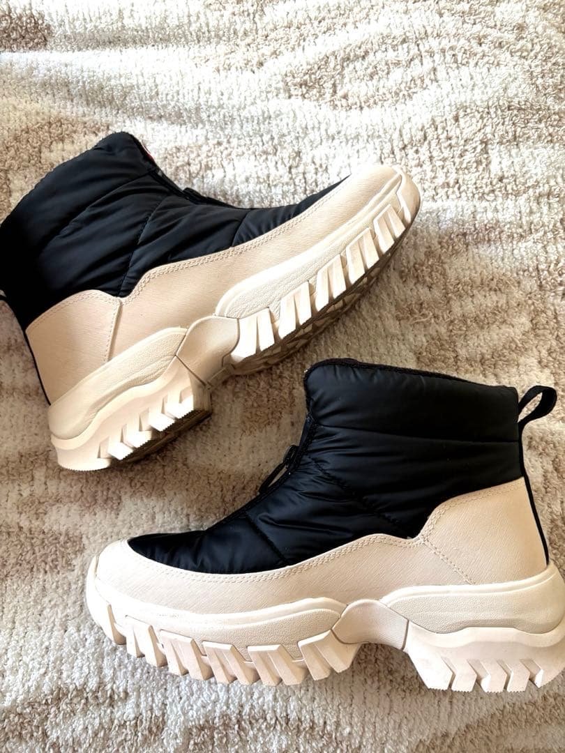 【美品】ユニセックス イントレピッド ワンダラー アンクル ジップ スノーブーツ