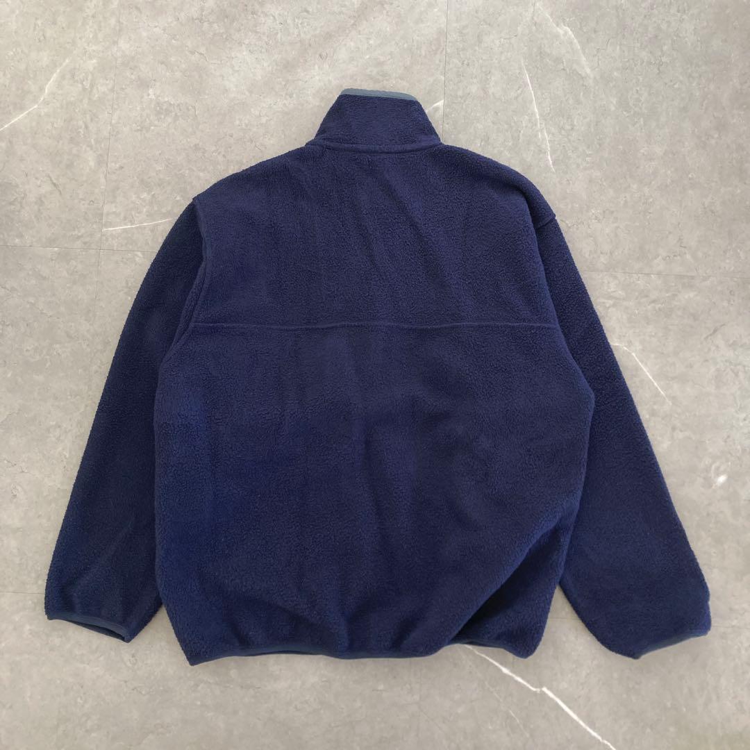 90s Patagonia スナップT Mサイズ ネイビー アメリカ製