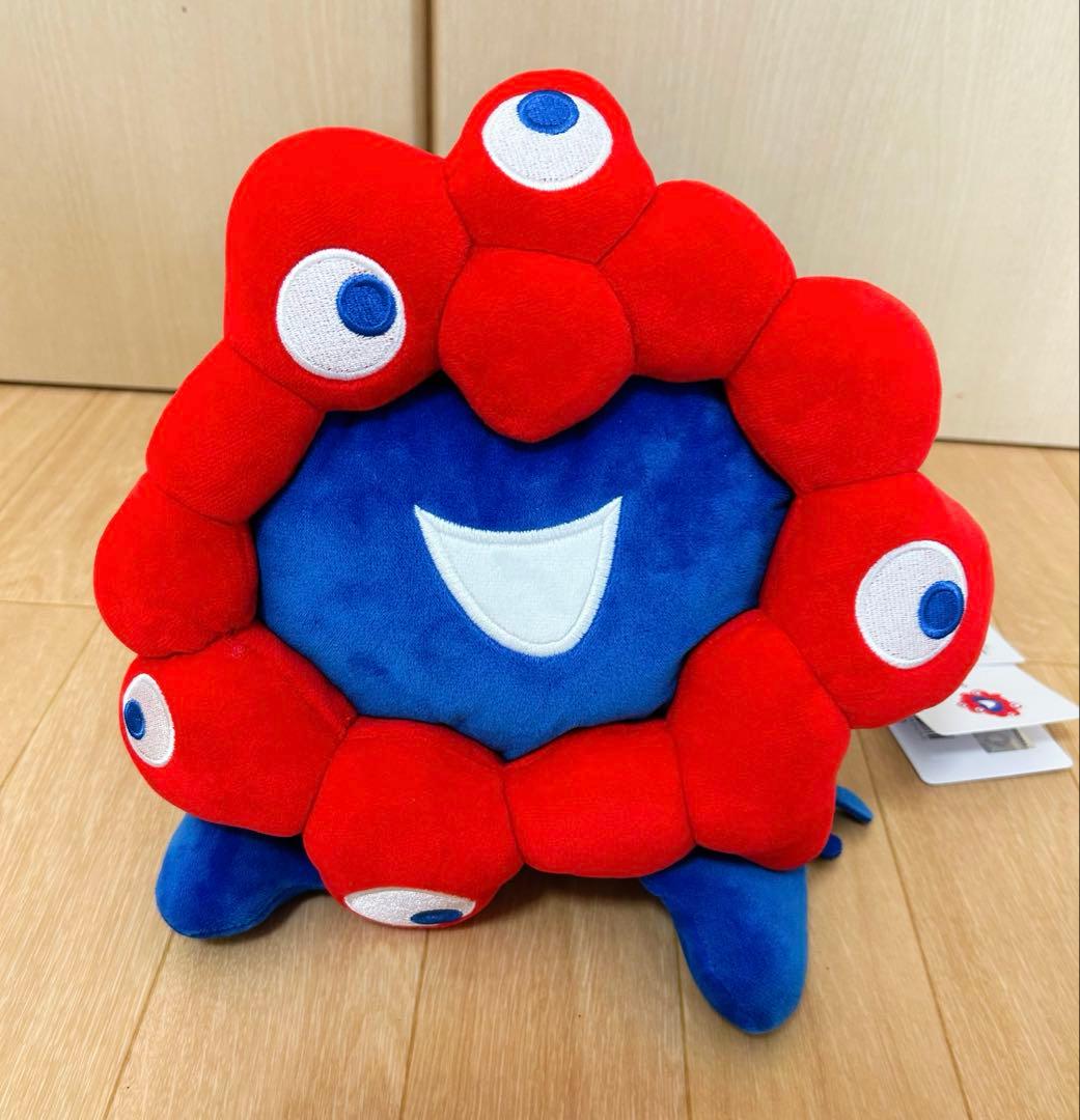 大阪関西万博　ミャクミャク　もっちりぬいぐるみ　大　這型ぬいぐるみ　Ｌ