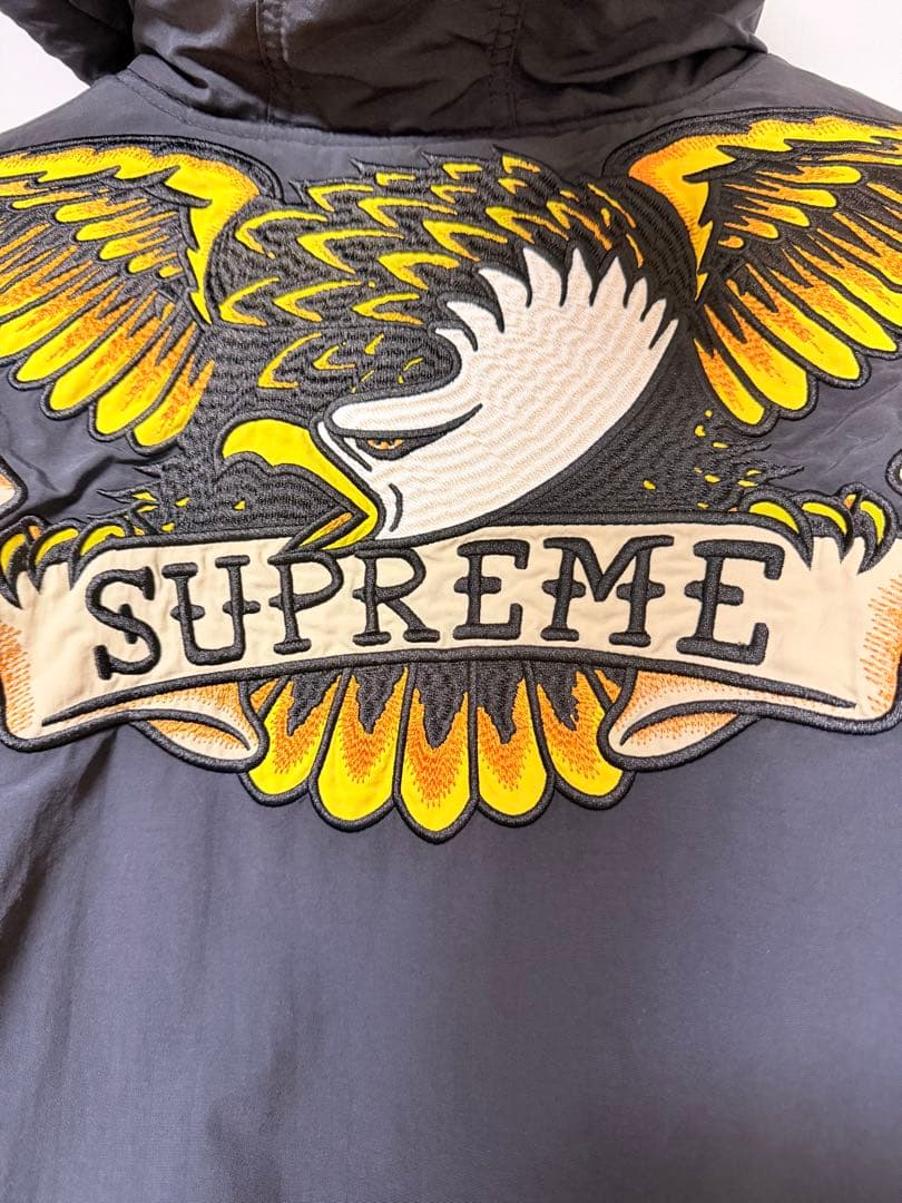 ジャケット・アウター Supreme x ANTIHERO Stadium Jacket Black