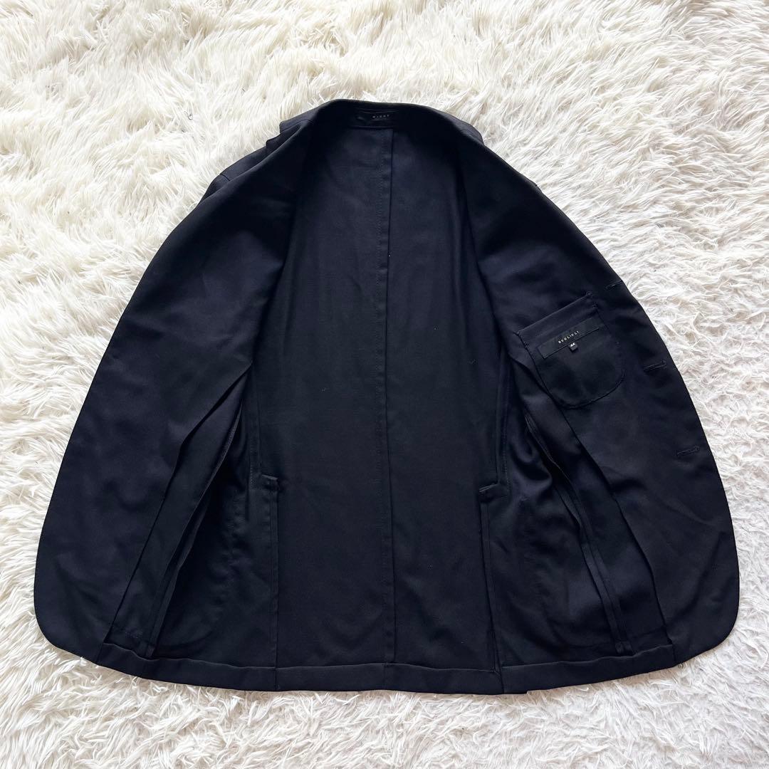 <美品>BOGLIOLI WIGHT ネイビー コットン 春夏 ジャケット 44