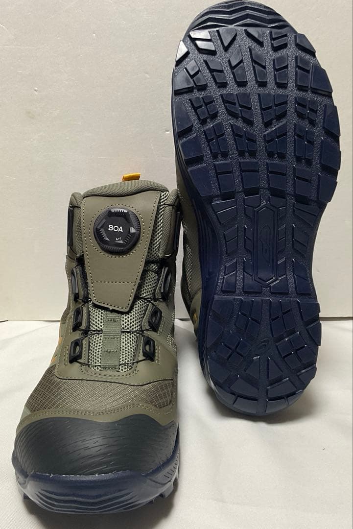 ①アシックス安全靴 WINJOB CP604 G-TX BOA 27.0cm