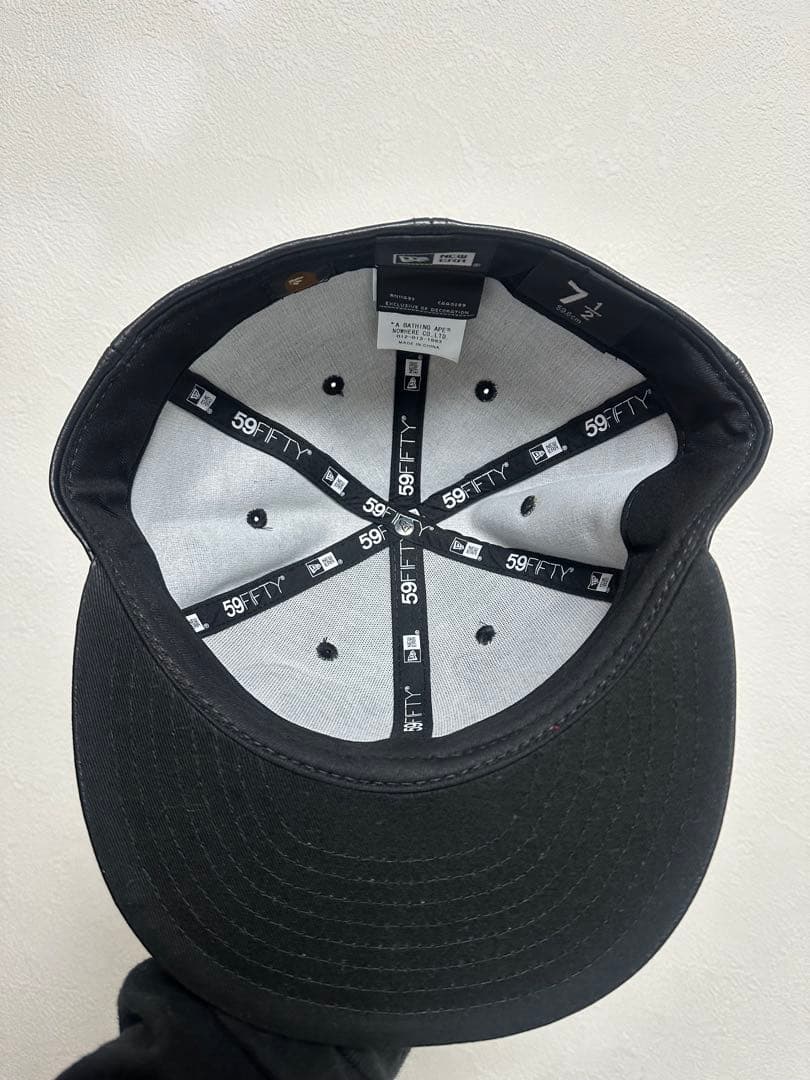 A BATHING APE キャップ NEW ERA 59FIFTY CAP