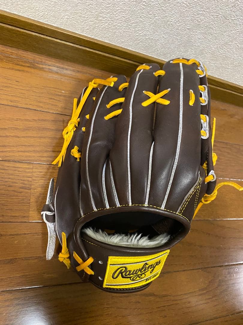 Rawlings 軟式グローブ 外野用　右投げ　ブラウン