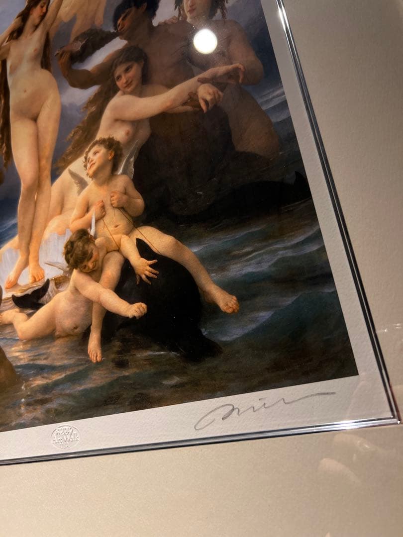 William-Adolphe Bouguereau 【ヴィーナスの誕生】限定百