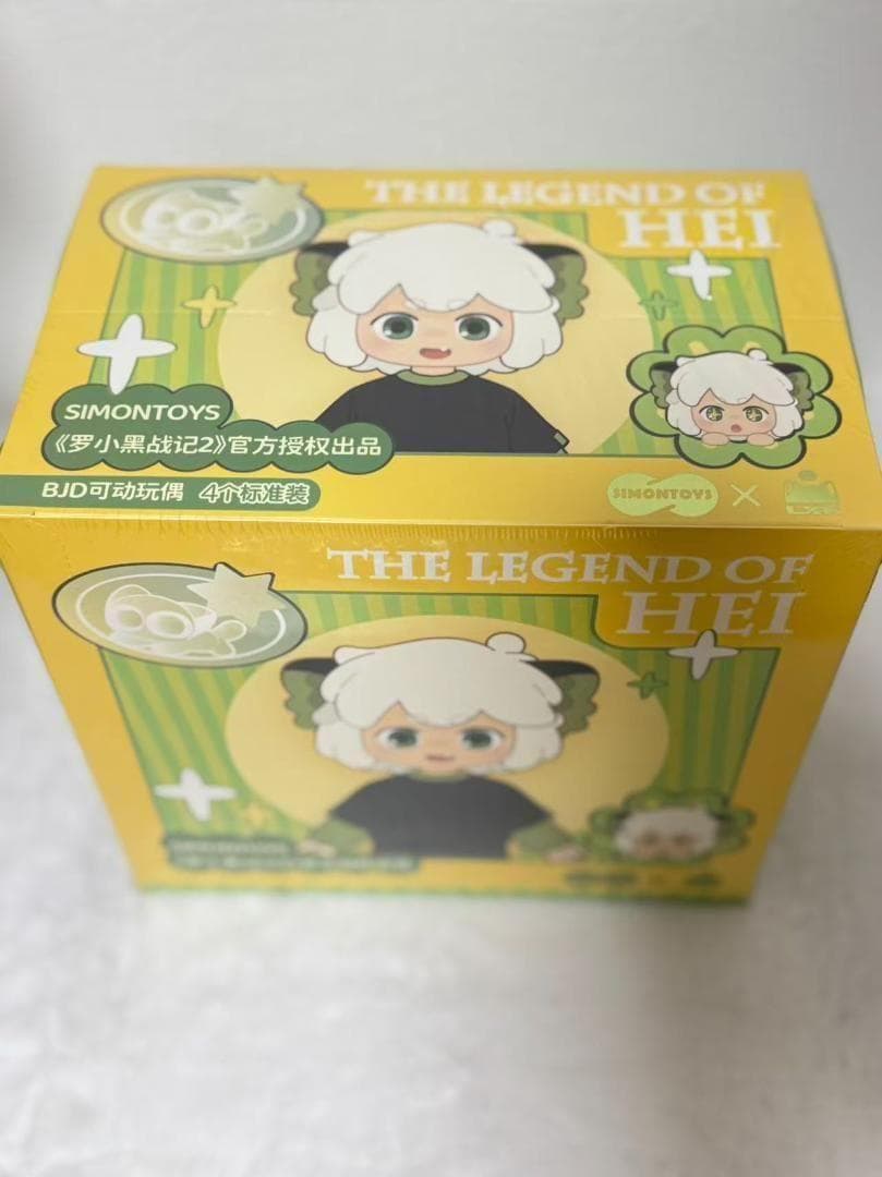 羅小黒戦記2 BJD 可動フィギュア 4個入りセット アソートボックス