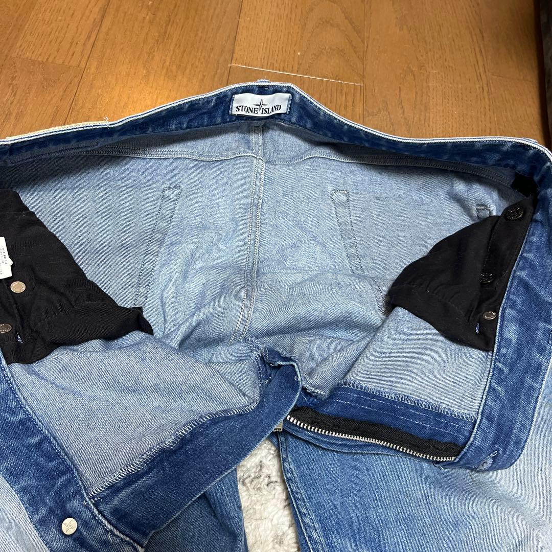 最終値下げ　希少ビックサイズ ストーンアイランド ストレッチ スキニーデニム