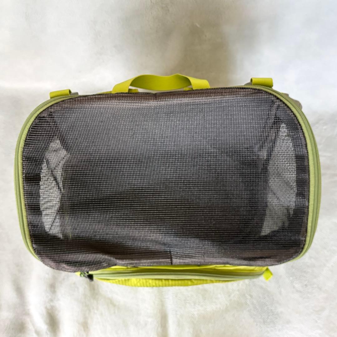 【値下げ】モンベル ドッグ(犬 & 猫)キャリー バッグ グリーン M