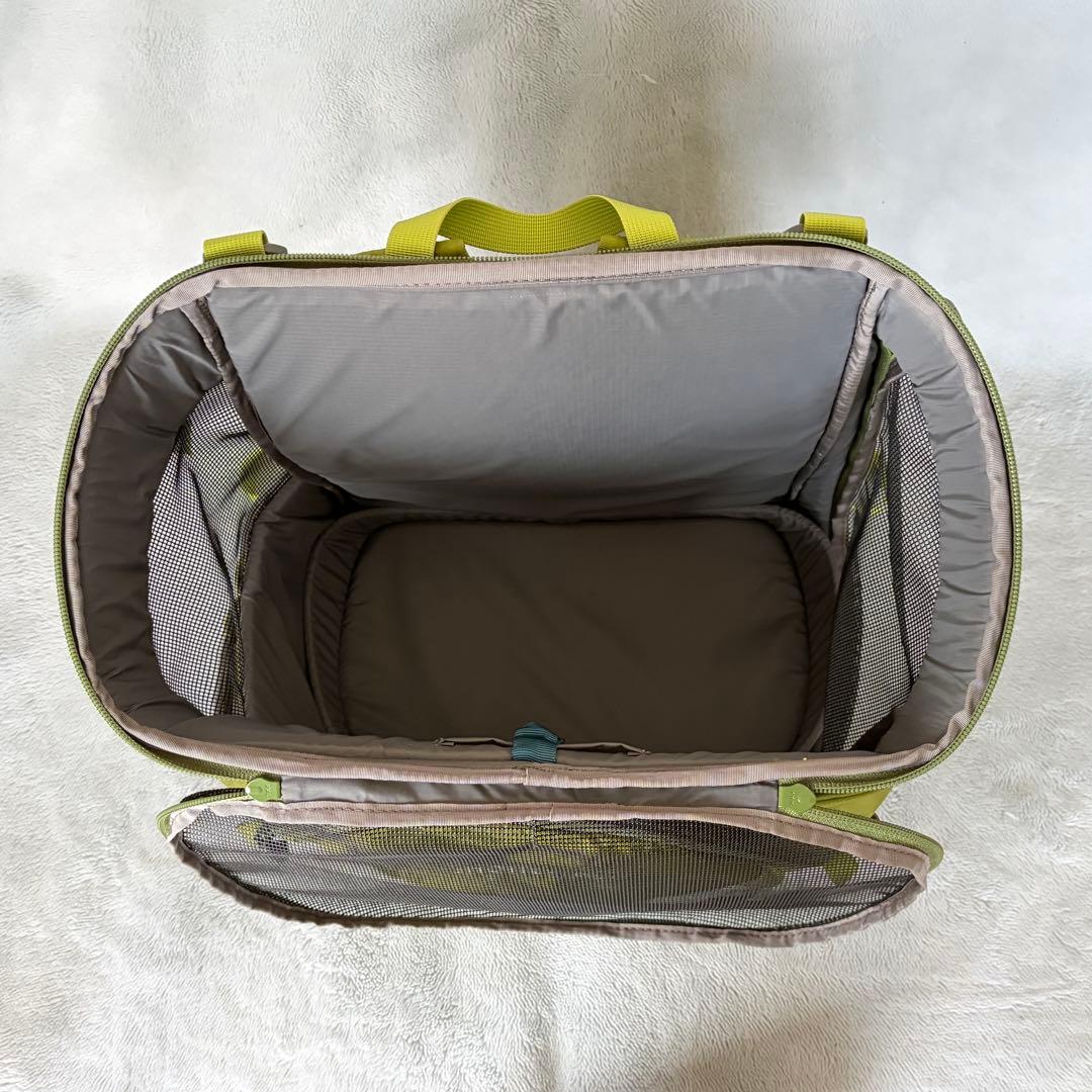 【値下げ】モンベル ドッグ(犬 & 猫)キャリー バッグ グリーン M