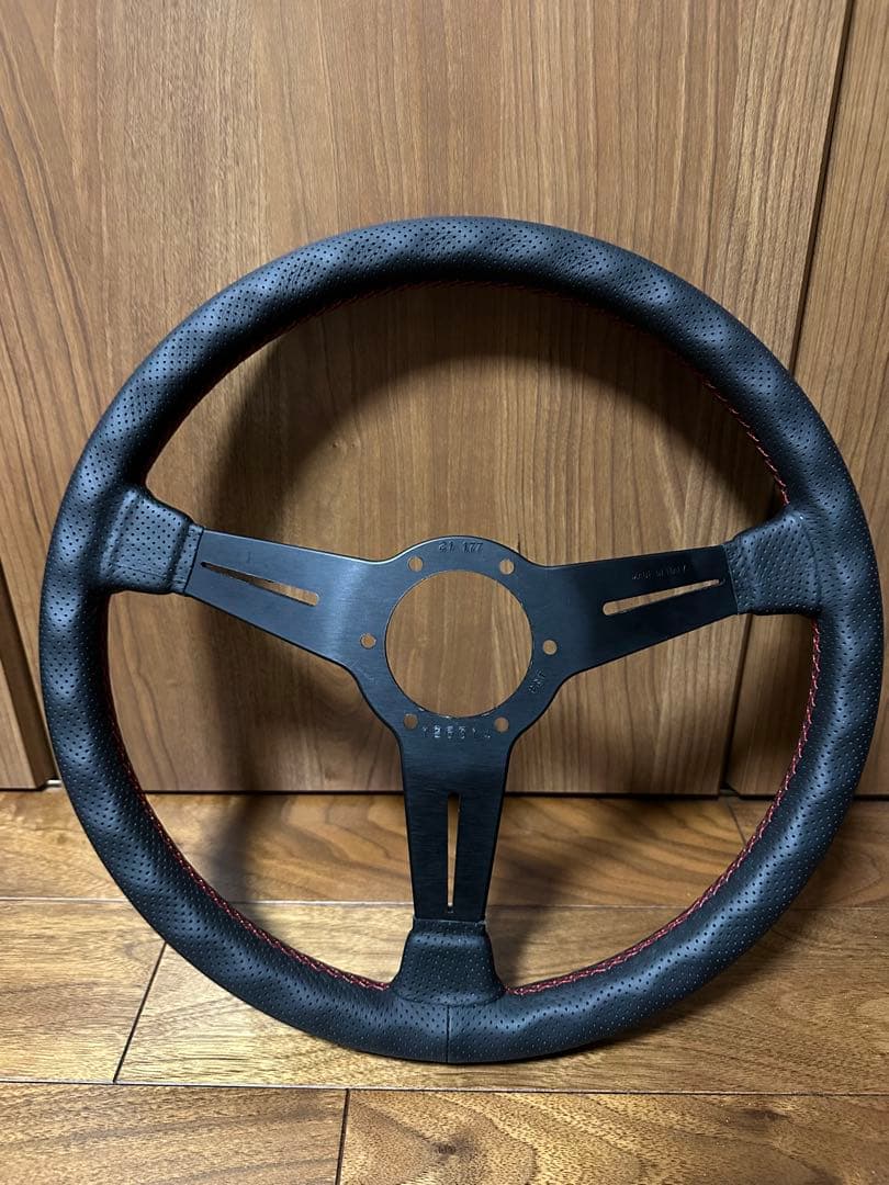 NARDI SPORTS TYPE A パンチングレザー レッドステッチ