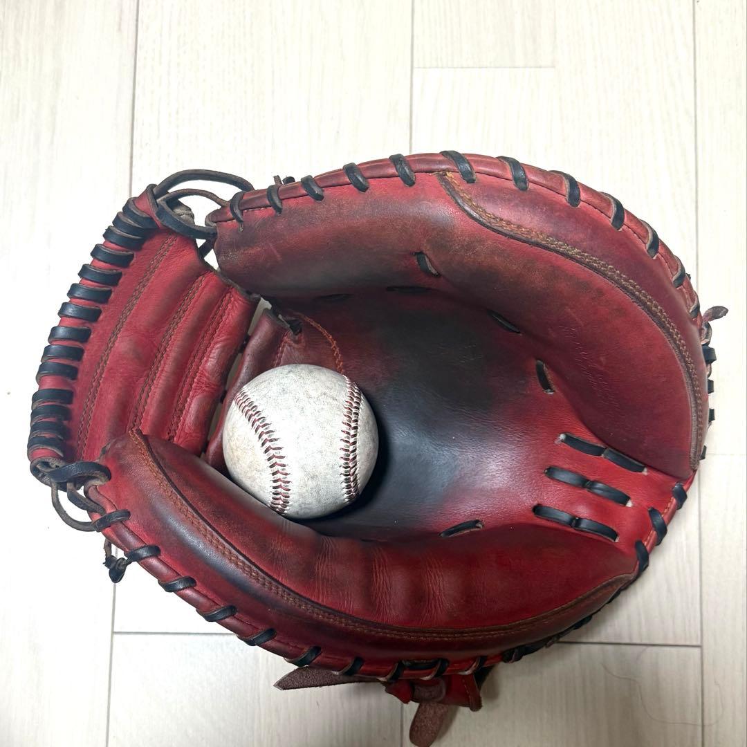 ZETTプロステイタス硬式キャッチャーミット