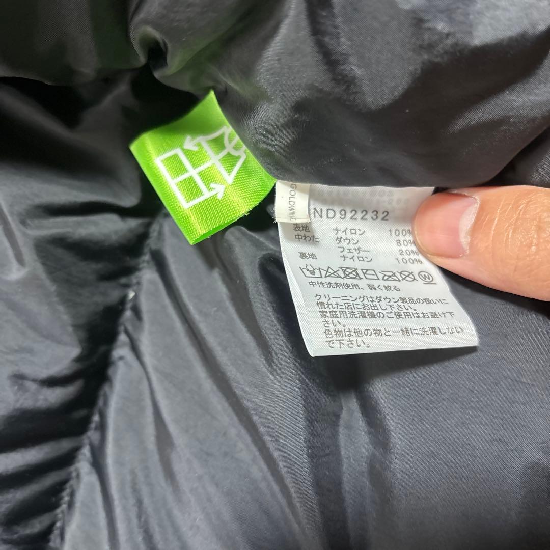 THE NORTH FACE ブラック ヌプシダウンベスト M