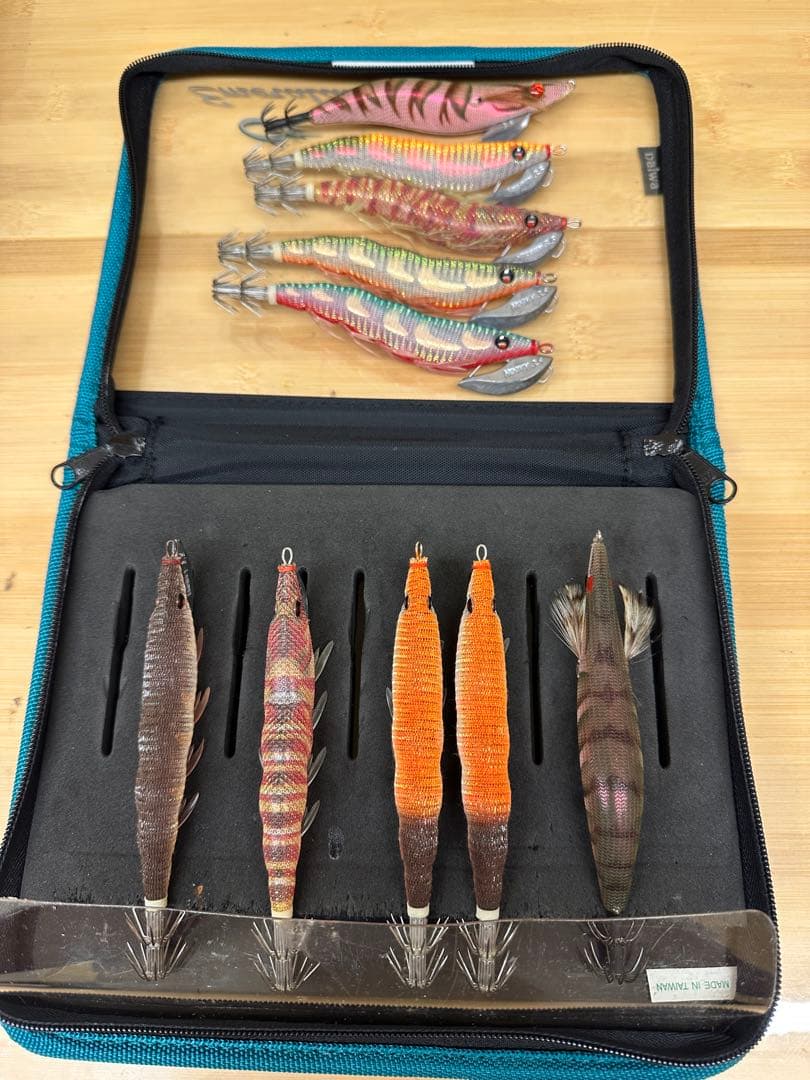 エギリーダートマックス/シマノエギ他多数（ケース付）※入手困難