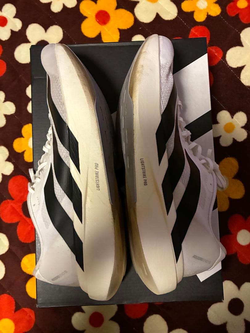 adidas adizero Evo SL 白／黒　28.5cm