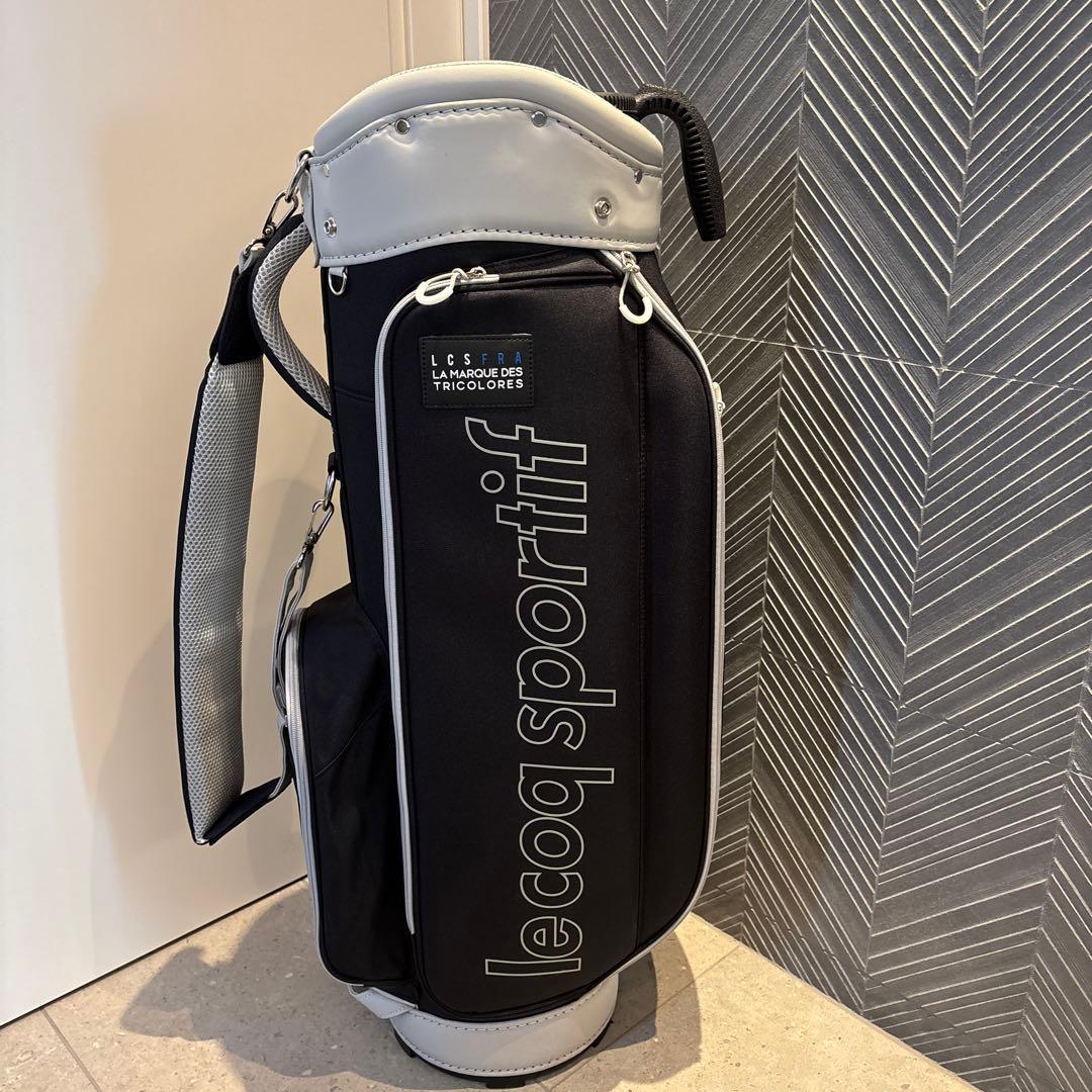 美品【2in1】ルコックゴルフ セルフクラブケース内蔵キャディバッグ