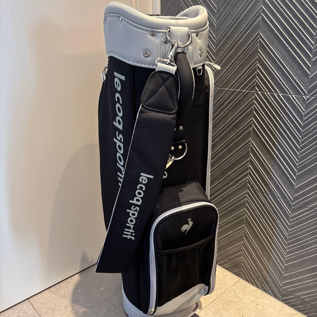 美品【2in1】ルコックゴルフ セルフクラブケース内蔵キャディバッグ