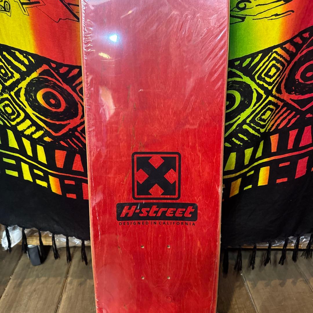 H-STREET スケボーデッキ　ながはらゆうろプロモデル8×32.6㌅