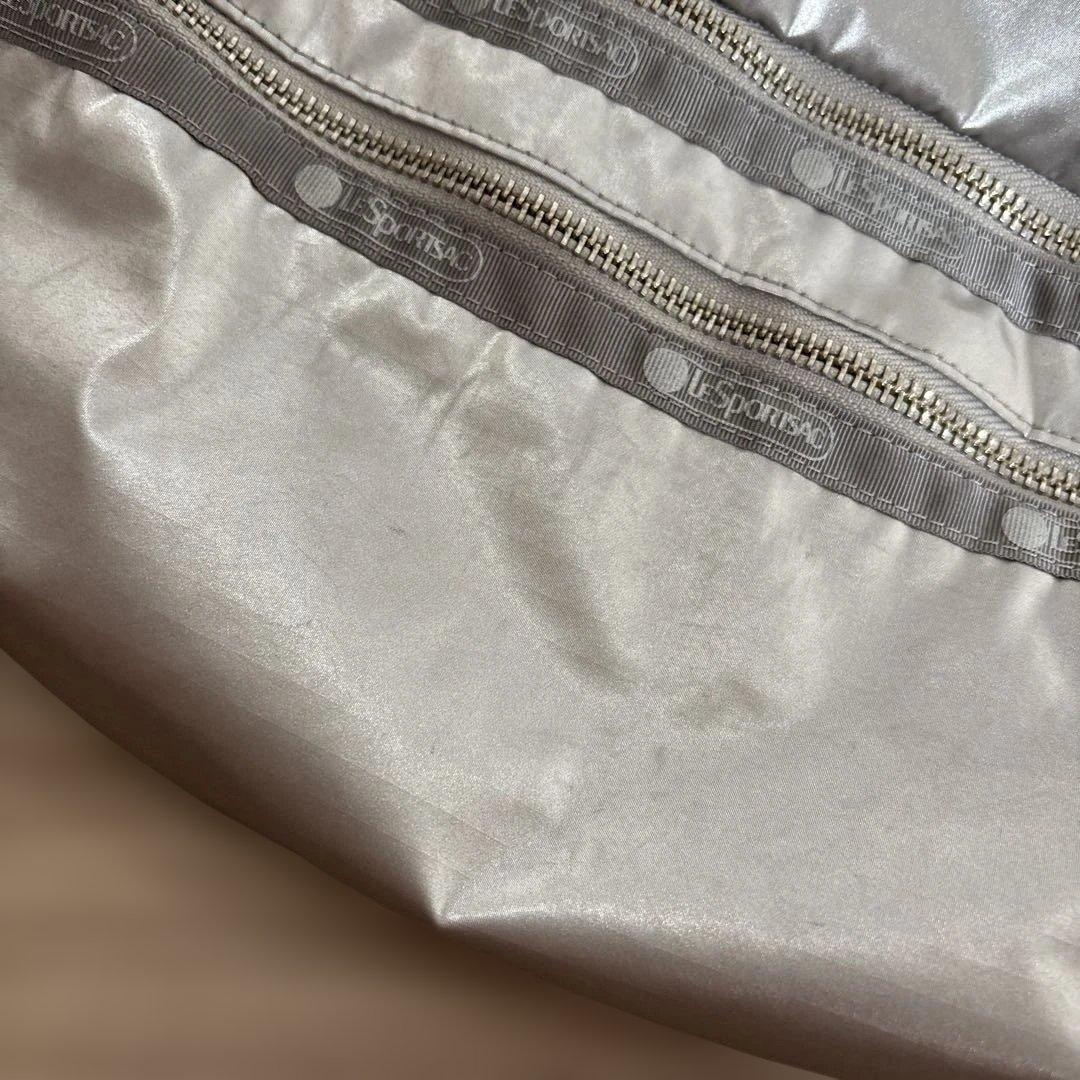 【完売品】Ameri✖️LE SPORTSAC シルバー ボディバッグ