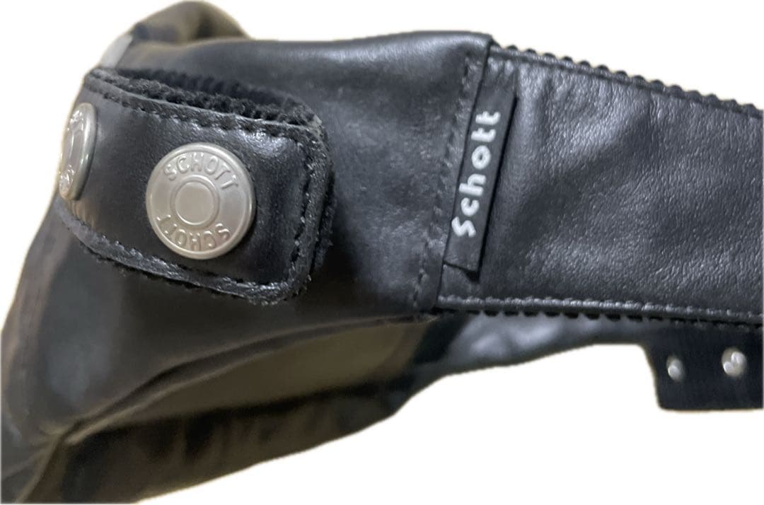 Schott(ショット) 牛革 ウエストバッグ ワンショルダーバッグ