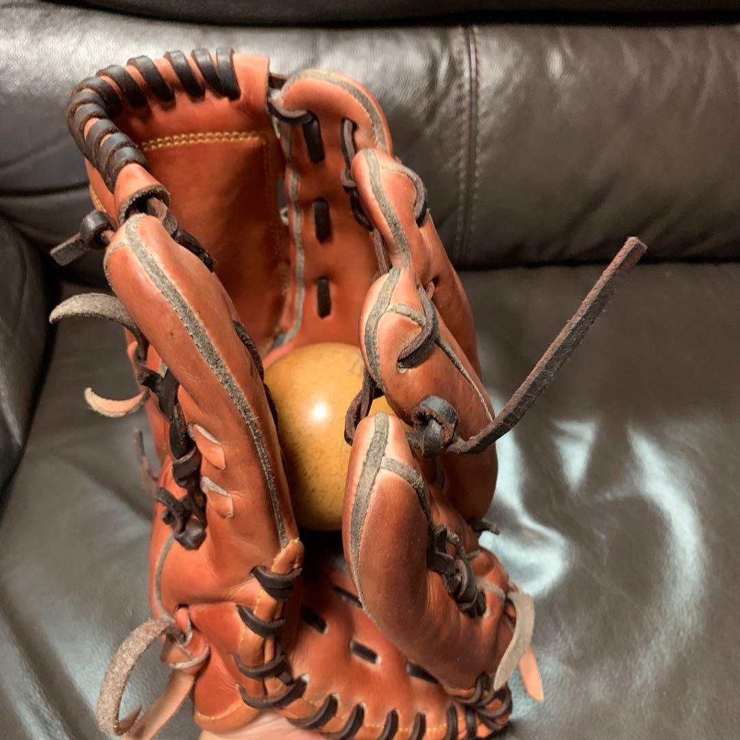 コ*ー様 ミズノプロ　硬式投手用グローブ　ノースヨーロピアンキップレザー