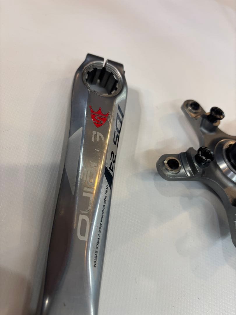 ☆Sugino IDS 24クランクセット、BB付属