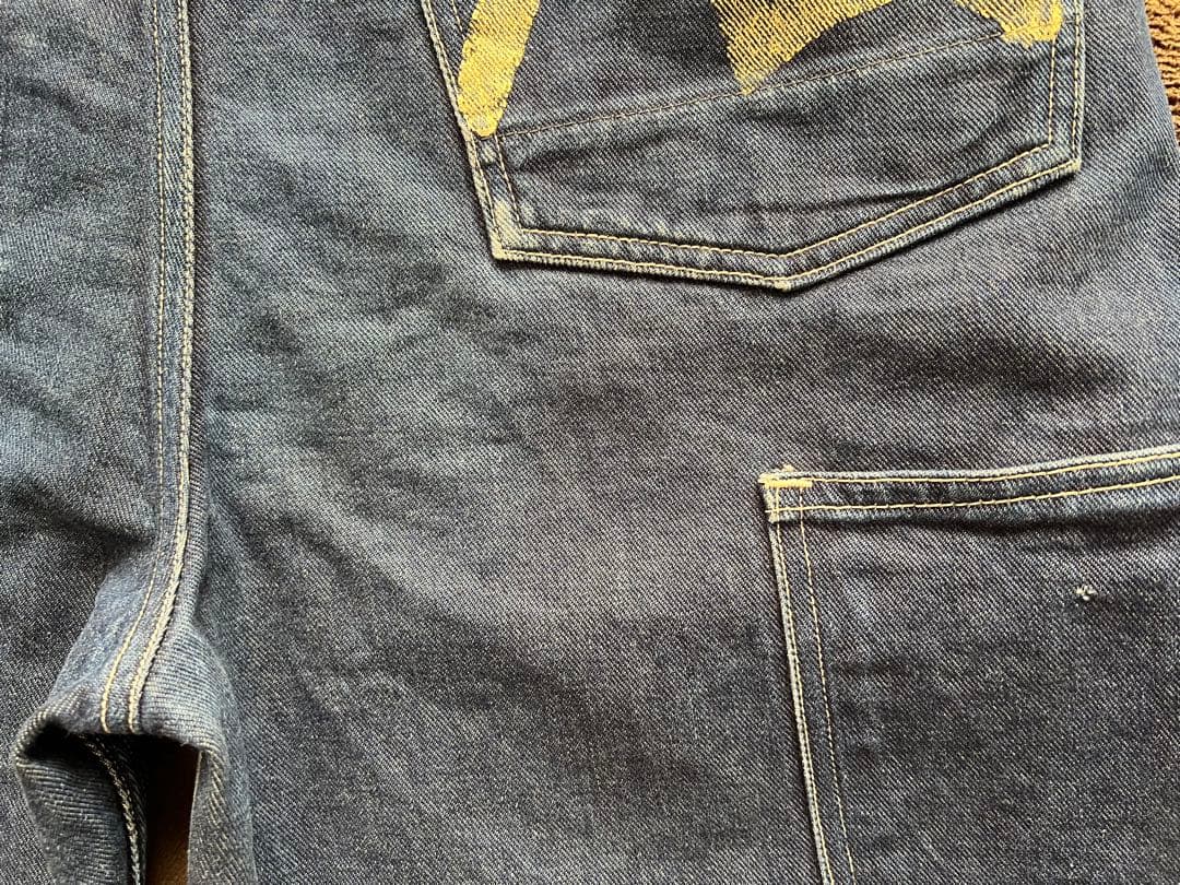 【希少】EVIS エヴィス　初期タグ　ダブルニー　オーバーオール　カモメ