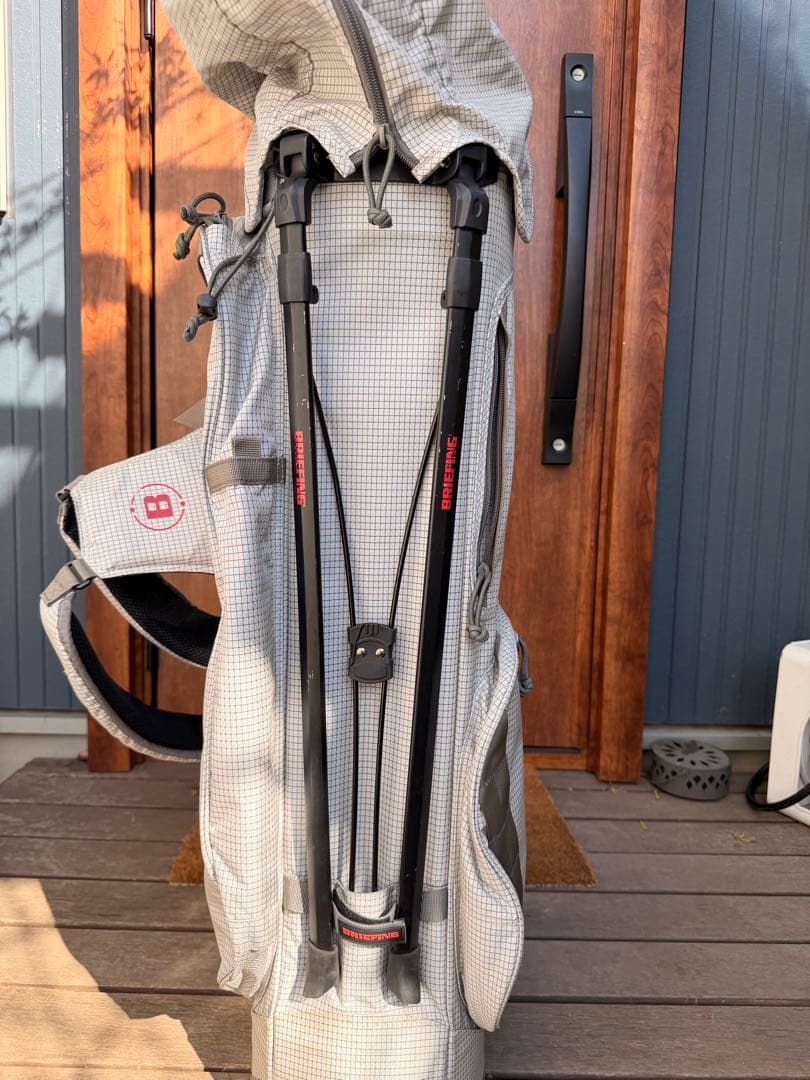 BRIEFING ブリーフィング CR-7 STAND BAG WHITE