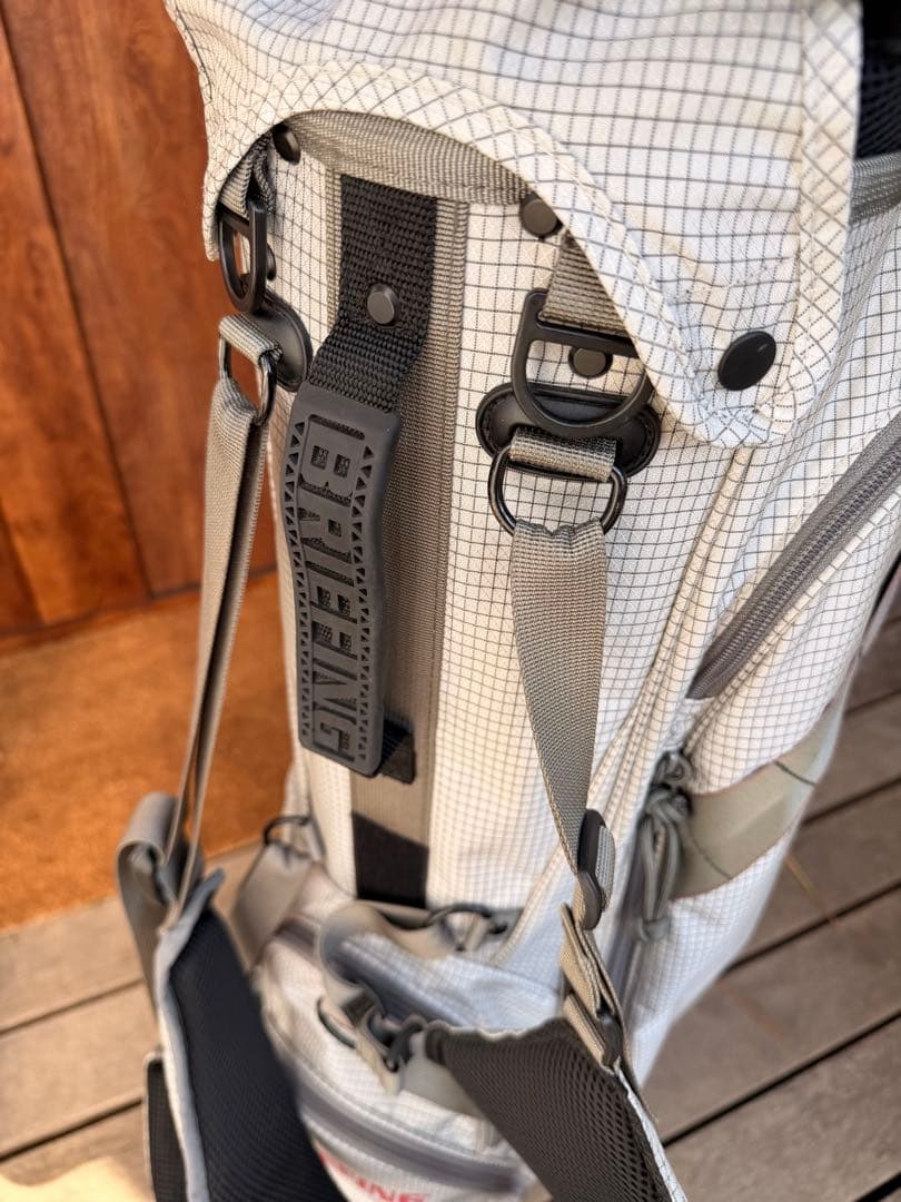 BRIEFING ブリーフィング CR-7 STAND BAG WHITE