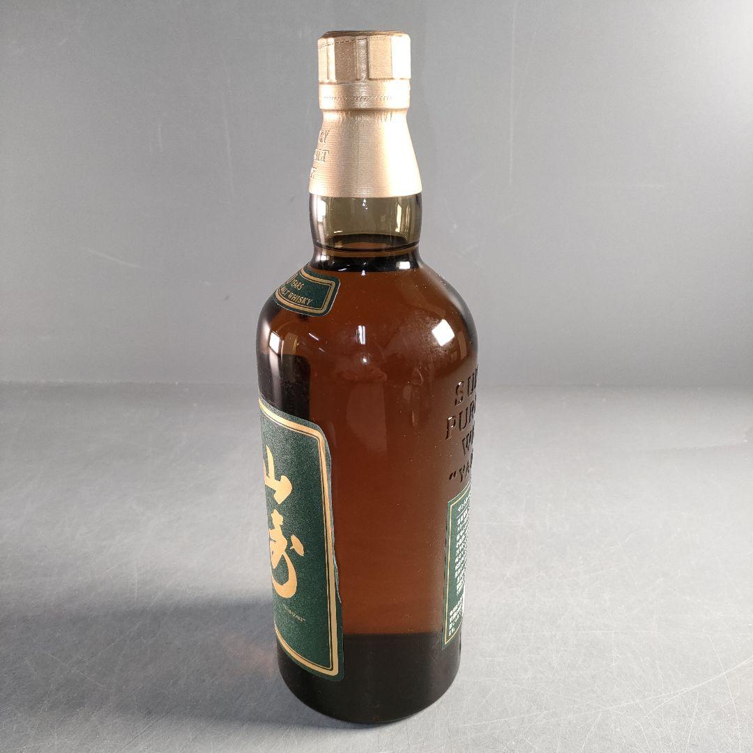 A1388-4/サントリー ピュアモルトウイスキー/山崎10年/緑ラベル/