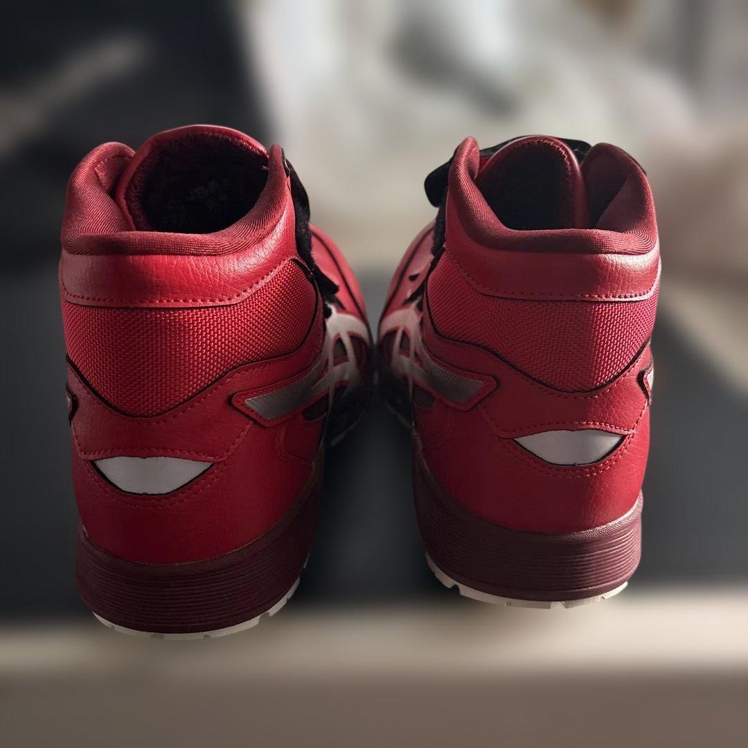 アシックス　asics 安全靴 赤　新品未使用26cm 大幅の値下げお断りします