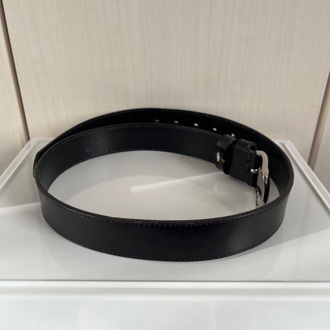 【一度のみ使用】 Peco Club レザー ベルト ブラック