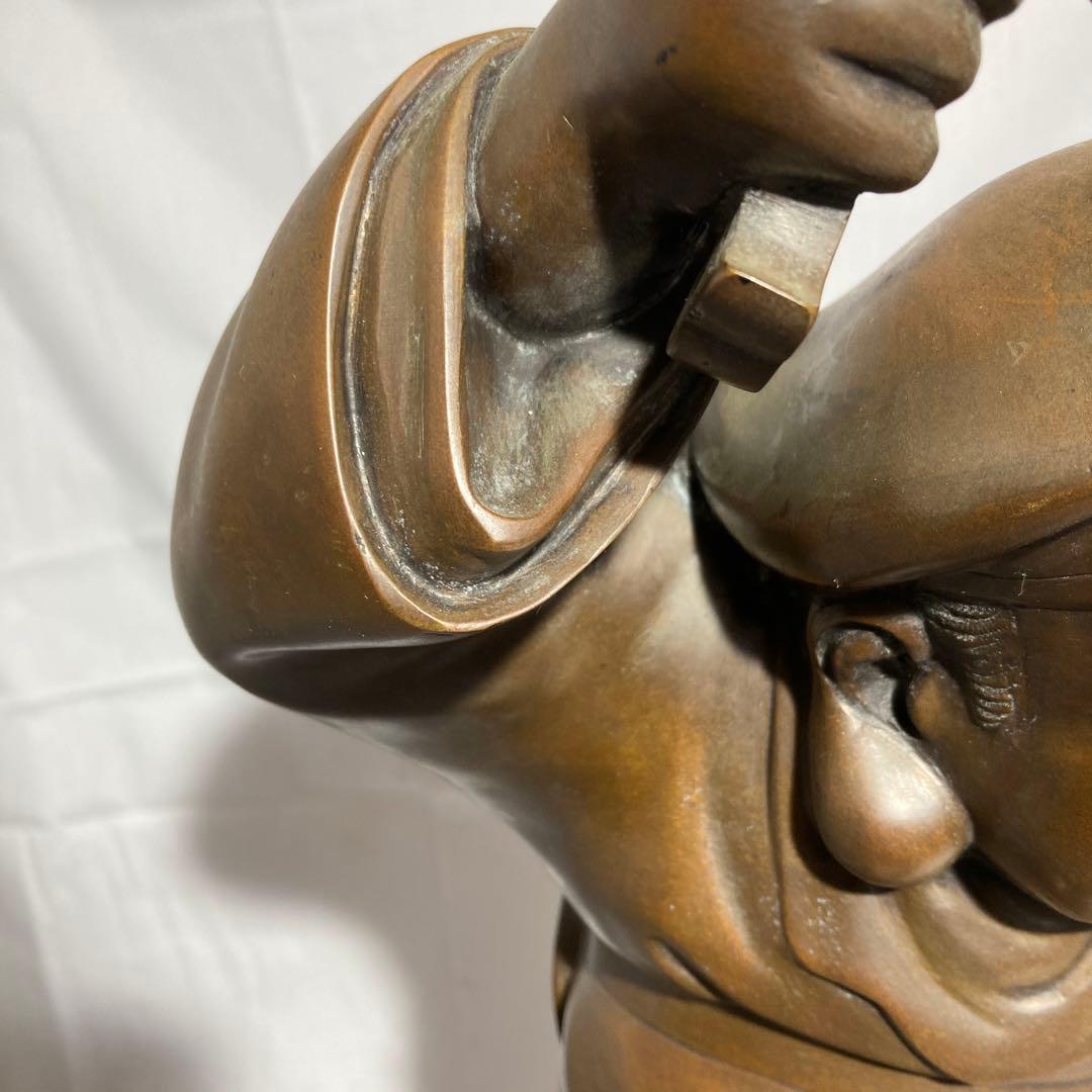 大黒天　開運　風水置物　古美術　縁起物　18.3kg