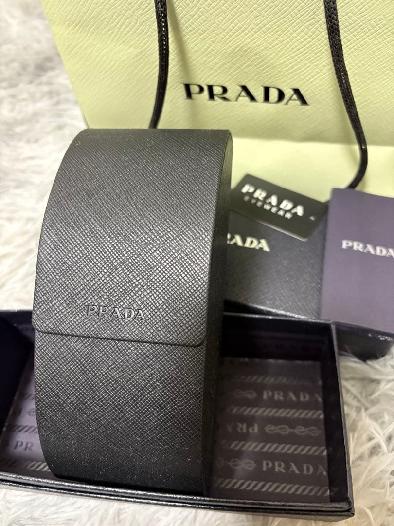 PRADA MILANO サングラス ブラック/トータス