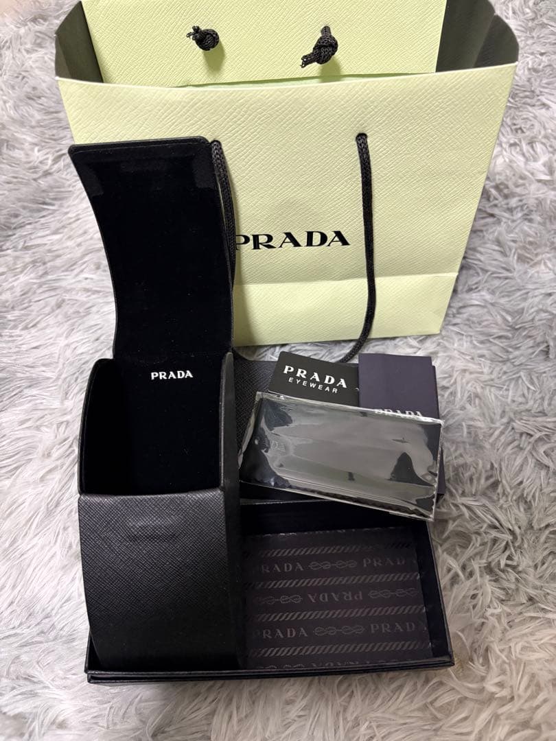 PRADA MILANO サングラス ブラック/トータス