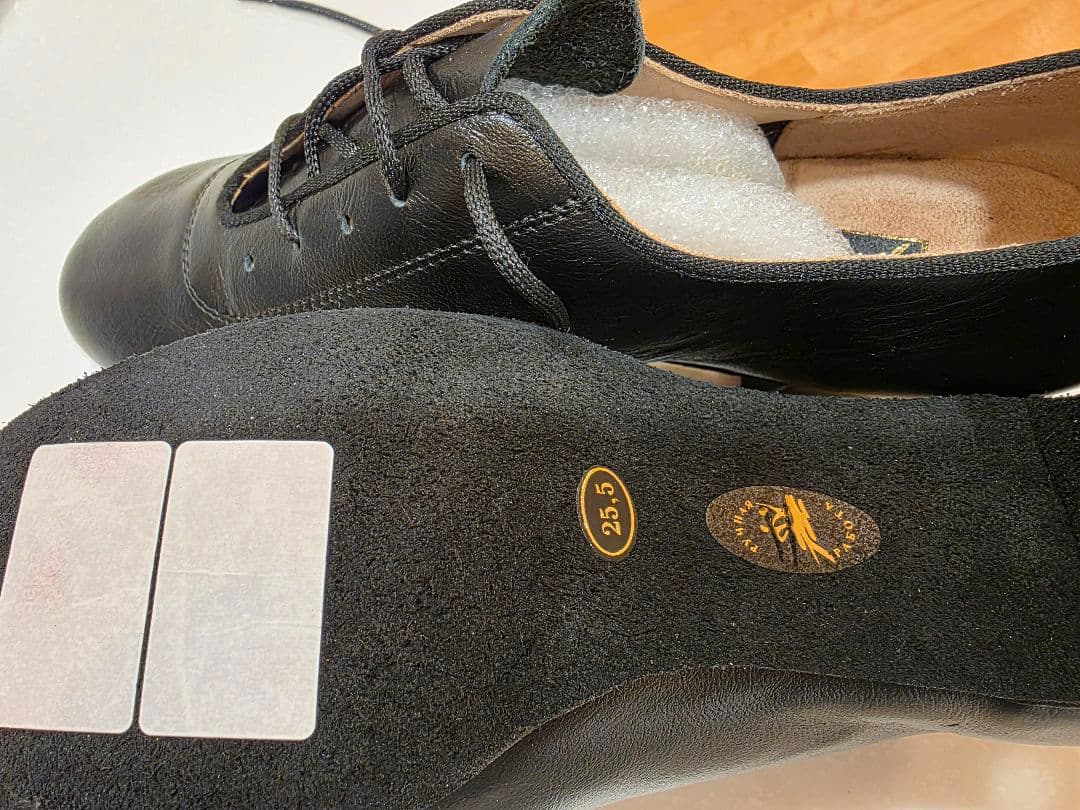 AIDA 社交ダンス用男性シューズ 黒