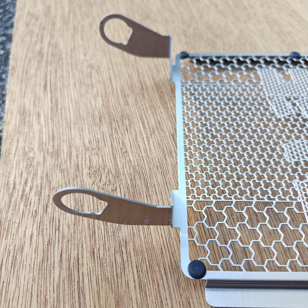 タ*リ様 ヨシムラ　GSX-R125/150 ラジエターコアプロテクター　シルバ