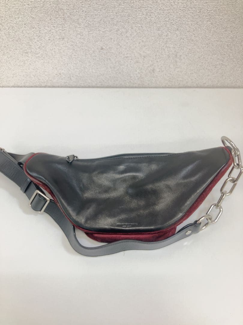 ★激レア アレキサンダーワン バーガンディ アッティカ スエード ウエストバッグ