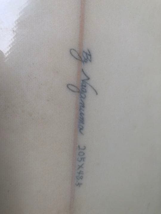 ブルーワーナガヌマサーフボード　セミガン