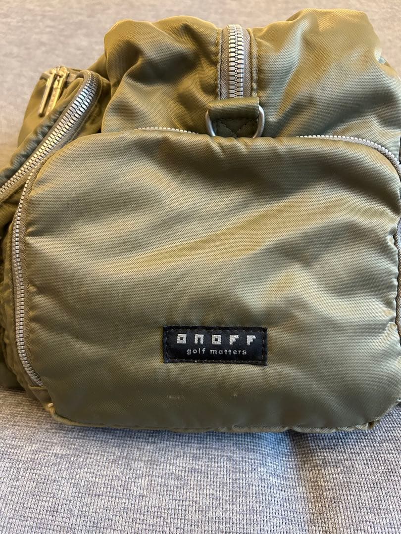 【美品】　ONOFF オノフ ナイロン ボストンバッグオノフ