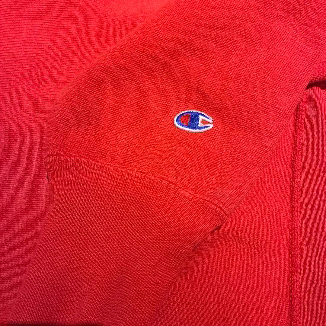 米国製 Champion 90s リバースウィーブ ヴィンテージ 赤 青目