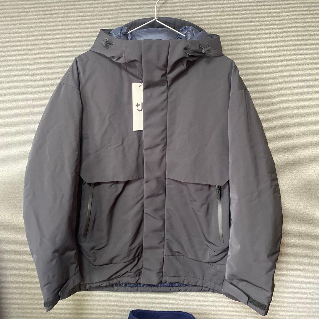 (完売品)UNIQLO ハイブリッドダウンオーバーサイズパーカ Black L